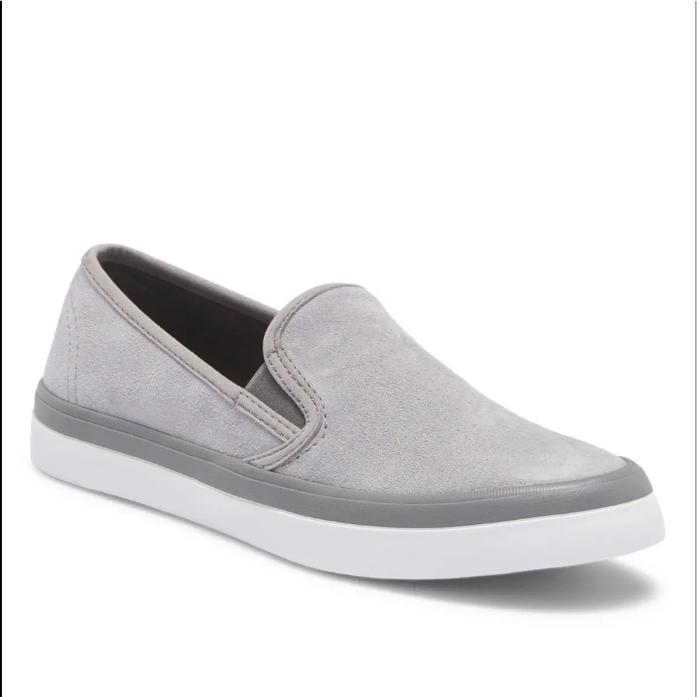 Sperry Seaside Suede Sneakers - Gray